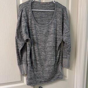 Athlete Gray Long Sleeve Sweater